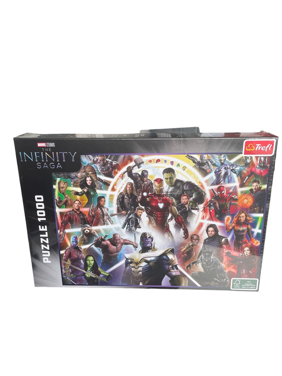 Puzzle Trefl 1000 el. - Marvel Avengers Heroes / The Infinity Saga