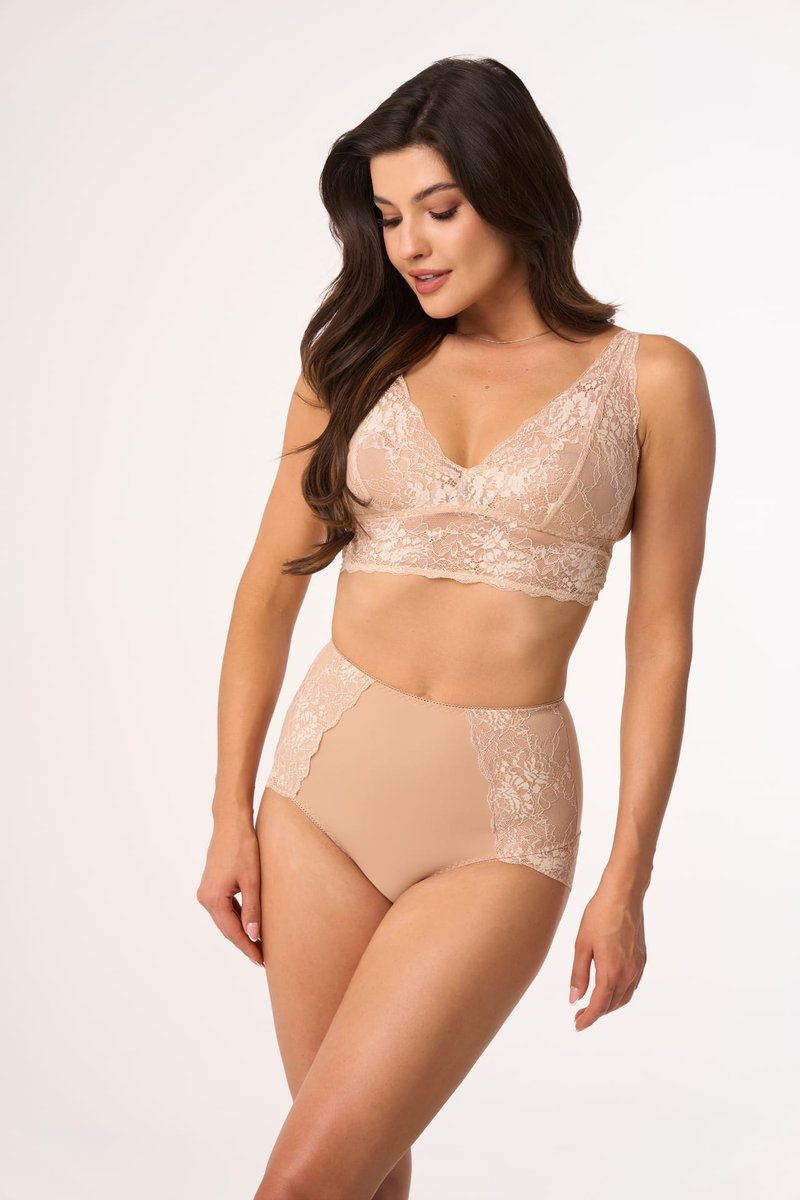 Figi BBL 204 Beige (Rozmiar XXXL)
