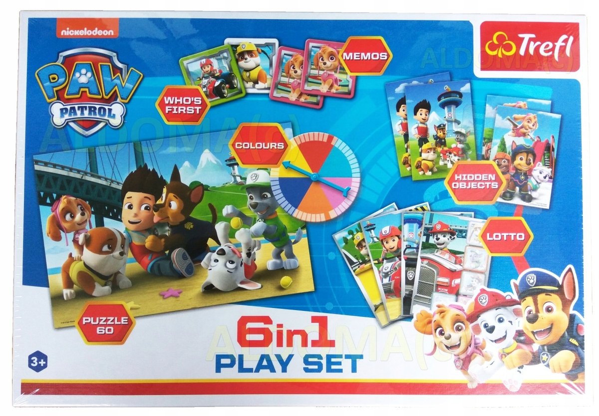 Gra Trefl 2w1 Psi patrol 02433