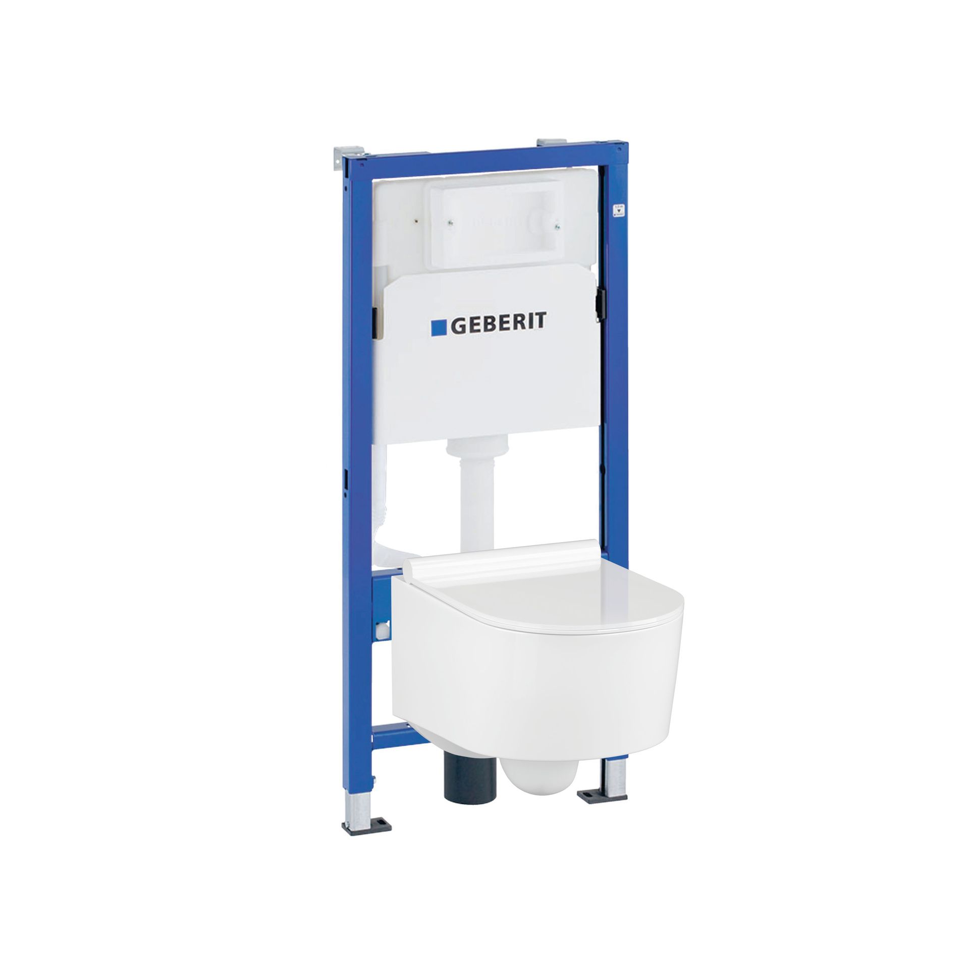 Zestaw Podtynkowy WC Geberit Duofix Delta Uptrend Corona