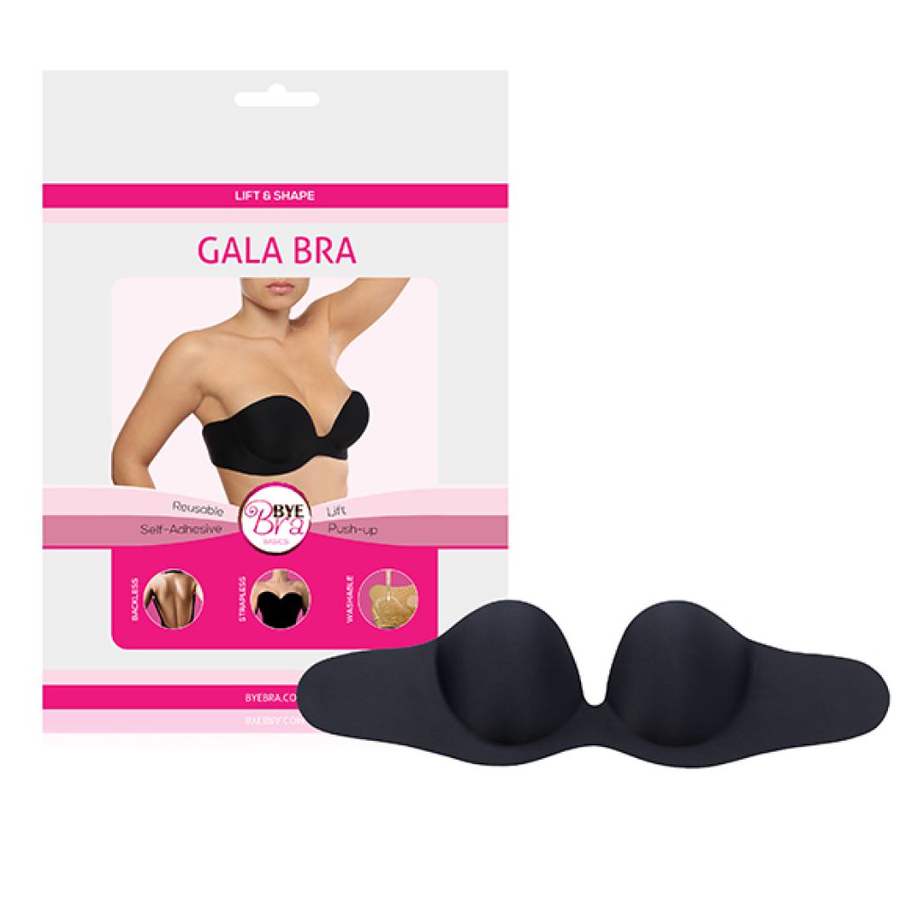 Bye Bra  Gala Bra - Biustonosz samonośny, czarny Wariant/Rozmiar: B  