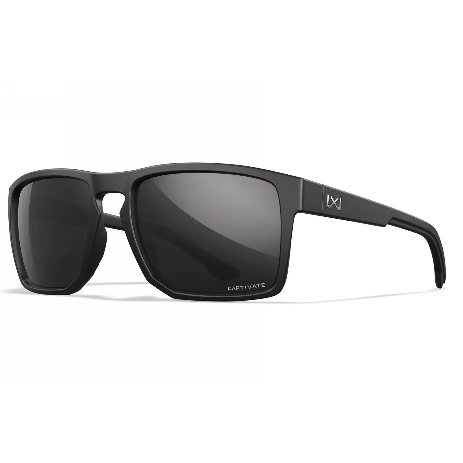 Okulary Taktyczne Wiley X FOUNDER Captivate Polarized Black Mirror / Matte Black Frame