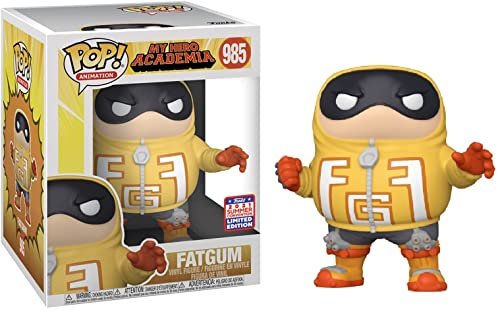 Funko Pop! Super: My Hero Academia Fatgum 2021 FunKon Ekskluzywna letnia wspólna figurka 985 6 cali