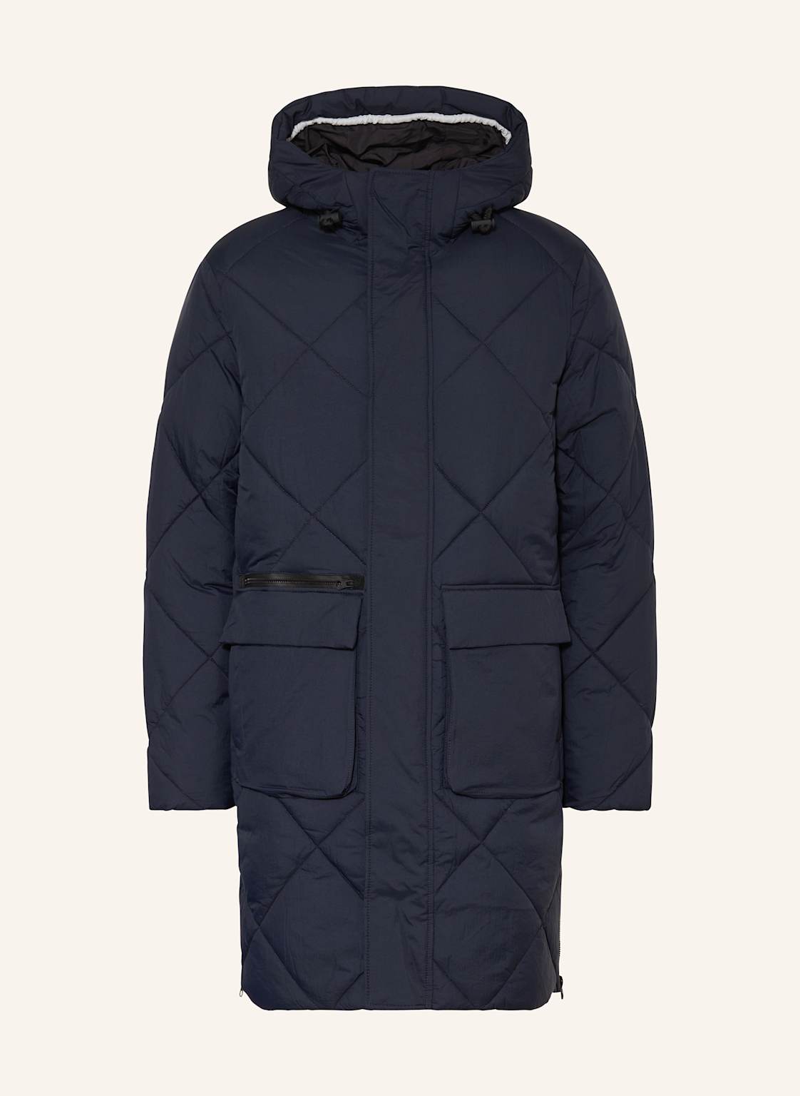 Paul Płaszcz Pikowany Z Izolacją Dupont™ Sorona® blau