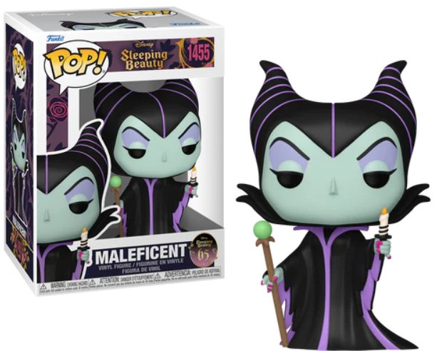 funko pop! sleeping beauty - pop disney n° 1455 - maleficient with candle