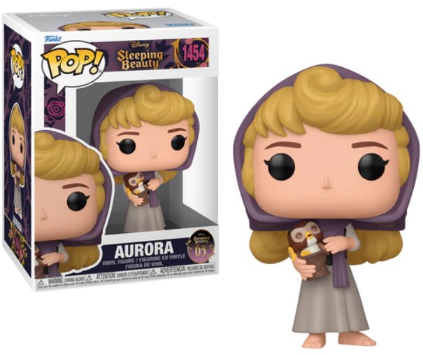 funko pop! sleeping beauty disney 1454 aurora with owl