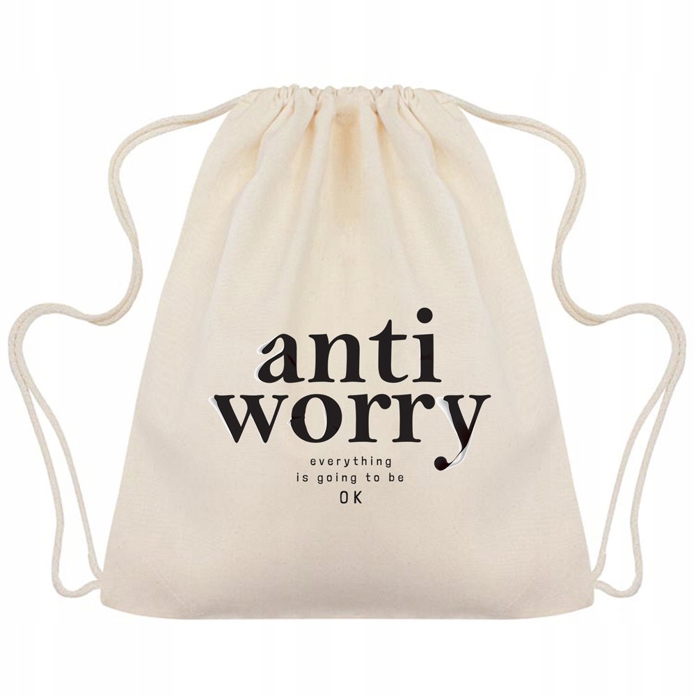WORKOPLECAK BEŻ Do Szkoły Na Buty ANTI-WORRY Wzory