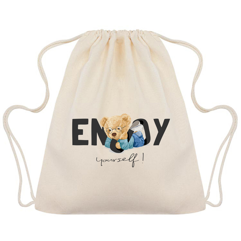 WORKOPLECAK BEŻOWY Do Szkoły Na Buty ENJOY Wzory
