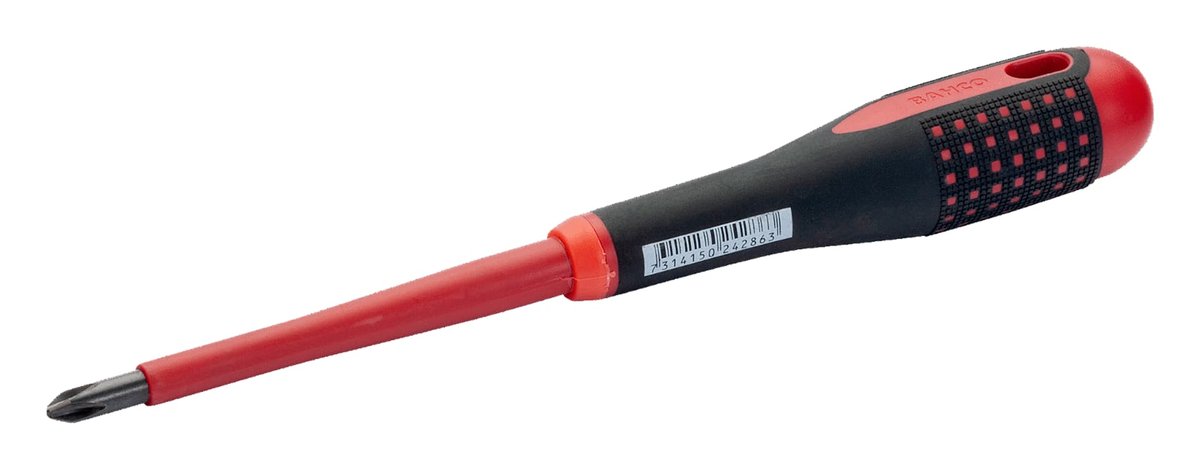BAHCO Wkrętak izolowany ERGO PH1 x 150 mm