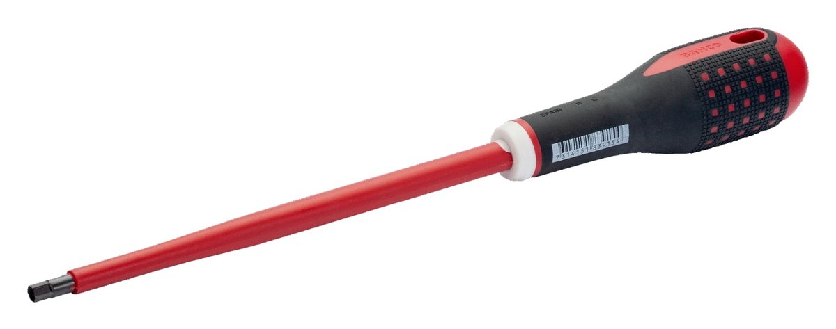 BAHCO Wkrętak izolowany ERGO do śrub imbusowych 2,5x100 mm