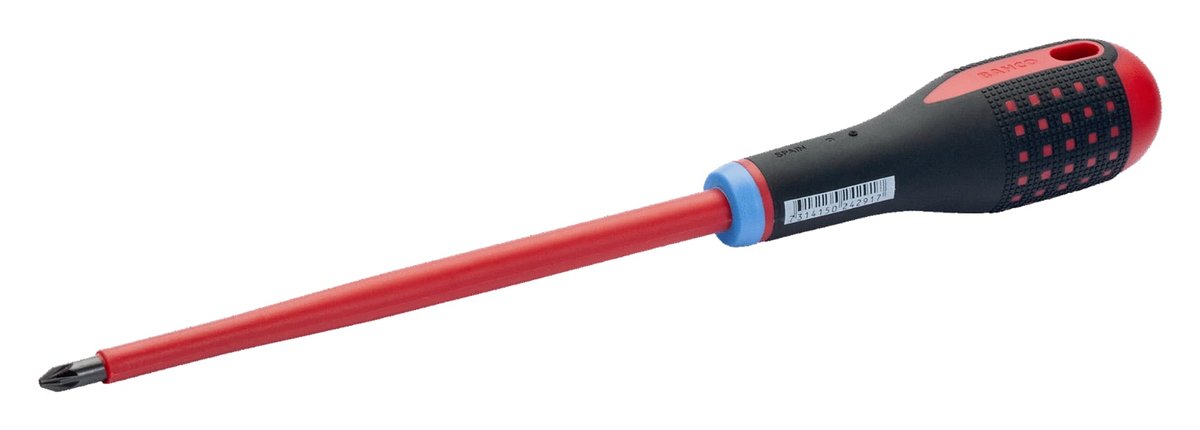 BAHCO Wkrętak izolowany ERGO PZ4 200 mm