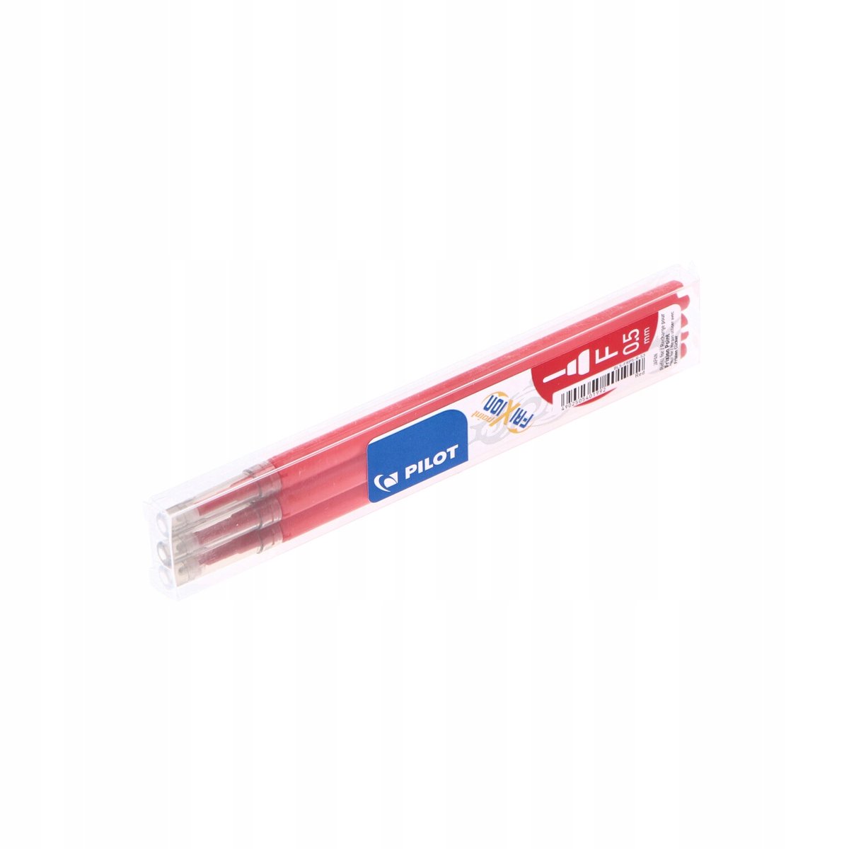 Wkłady do długopisów FRIXION POINT 0,5 mm CZERWONE WYMAZYWALNE 3szt.