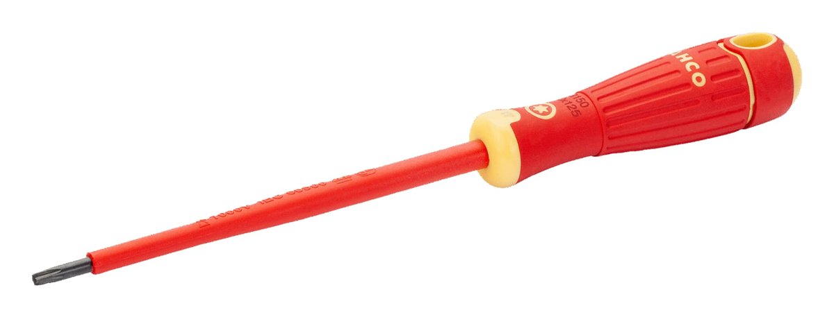 BAHCO Wkrętak izolowany TORX T20 Długość grota 125 mm SB