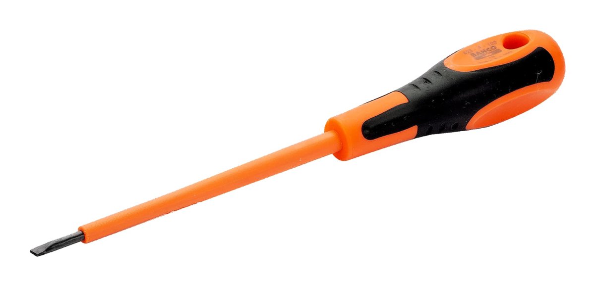 BAHCO Wkrętak izolowany płaski 0.5x3.0x100 mm