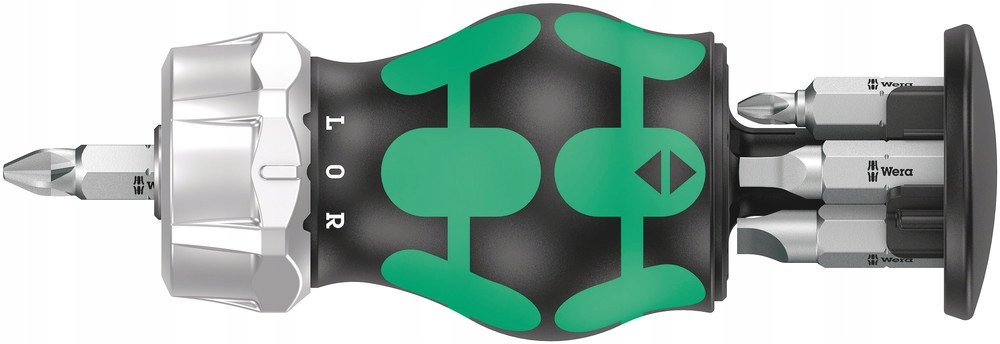 RĘKOJEŚĆ Z WBUDOWANYM MAGAZYNKIEM I ZESTAWEM BITÓW 1/4