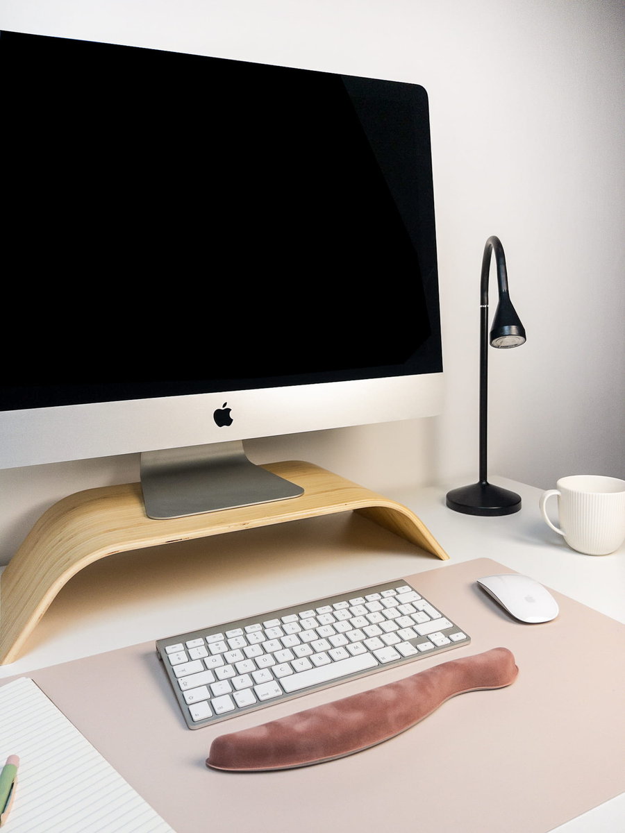 Poduszka do klawiatury - różowa [Rozmiar: 30 cm]/Accurate