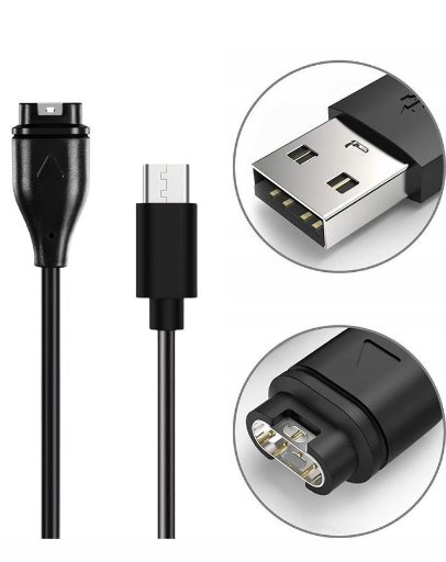 Kabel USB type-C do ładowania Garmin Fenix 100cm