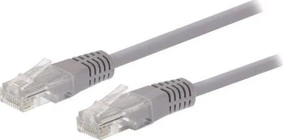 C-Tech Kabel patchcord C-TECH Cat5e, UTP, szary, 15m