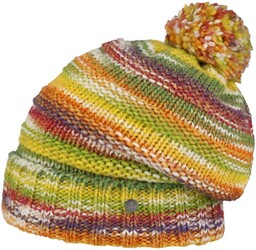 Czapka z Pomponem Fauske by Lierys, jasnozielony, One Size