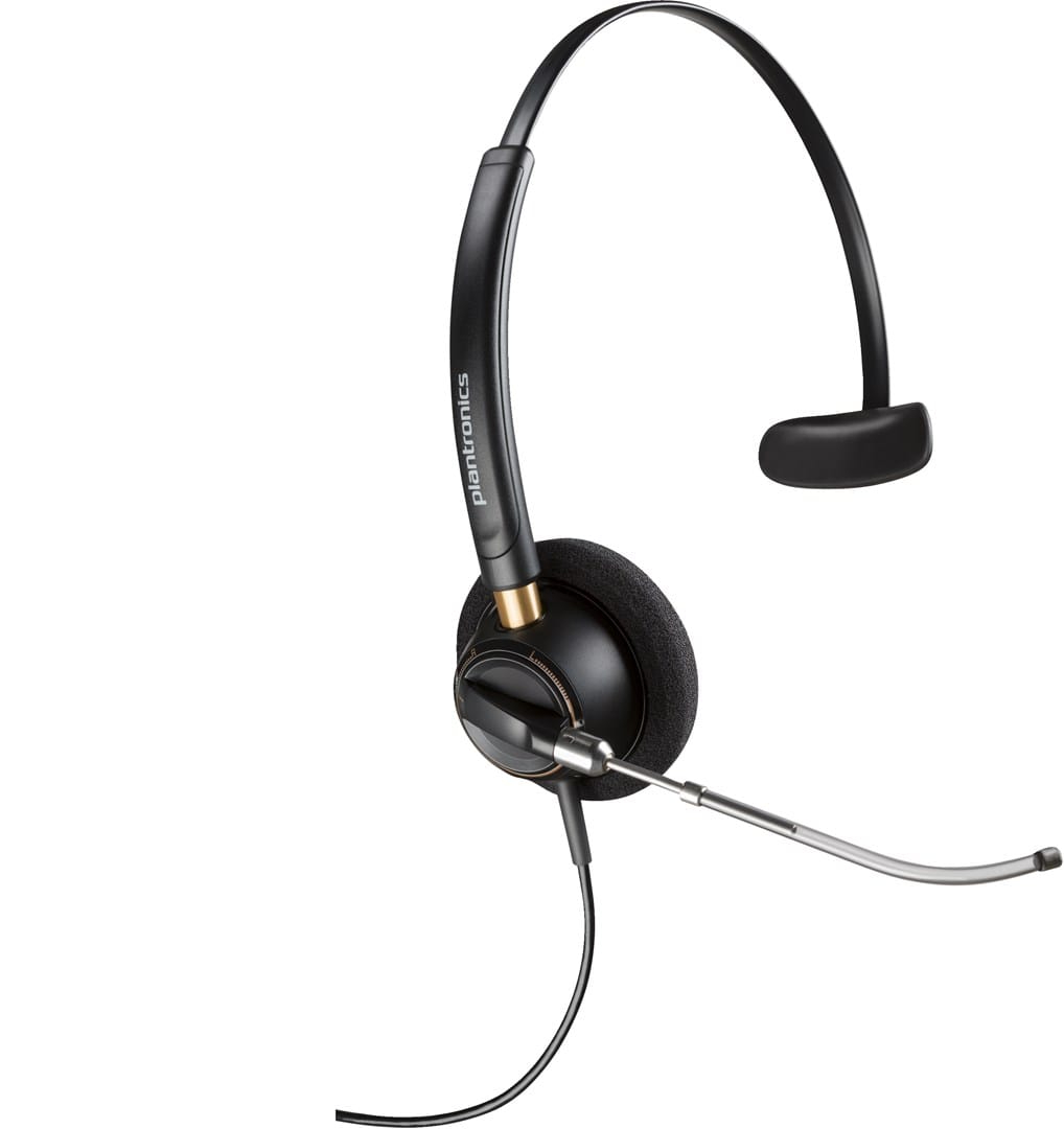 Poly EncorePro 510V Monaural Headset VoiceTube +Quick Disconnect EMEA 783Q4AA