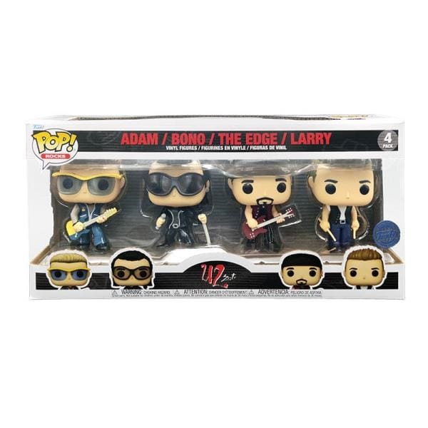 PROMO FUNKO POP FIGURKA U2 Adam Bono The Edge Larry 64688