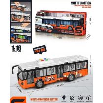 Autobus na batari z otwieranymi drzwiami