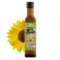 Olej słonecznikowy tłoczony na zimno 500 ml Bio