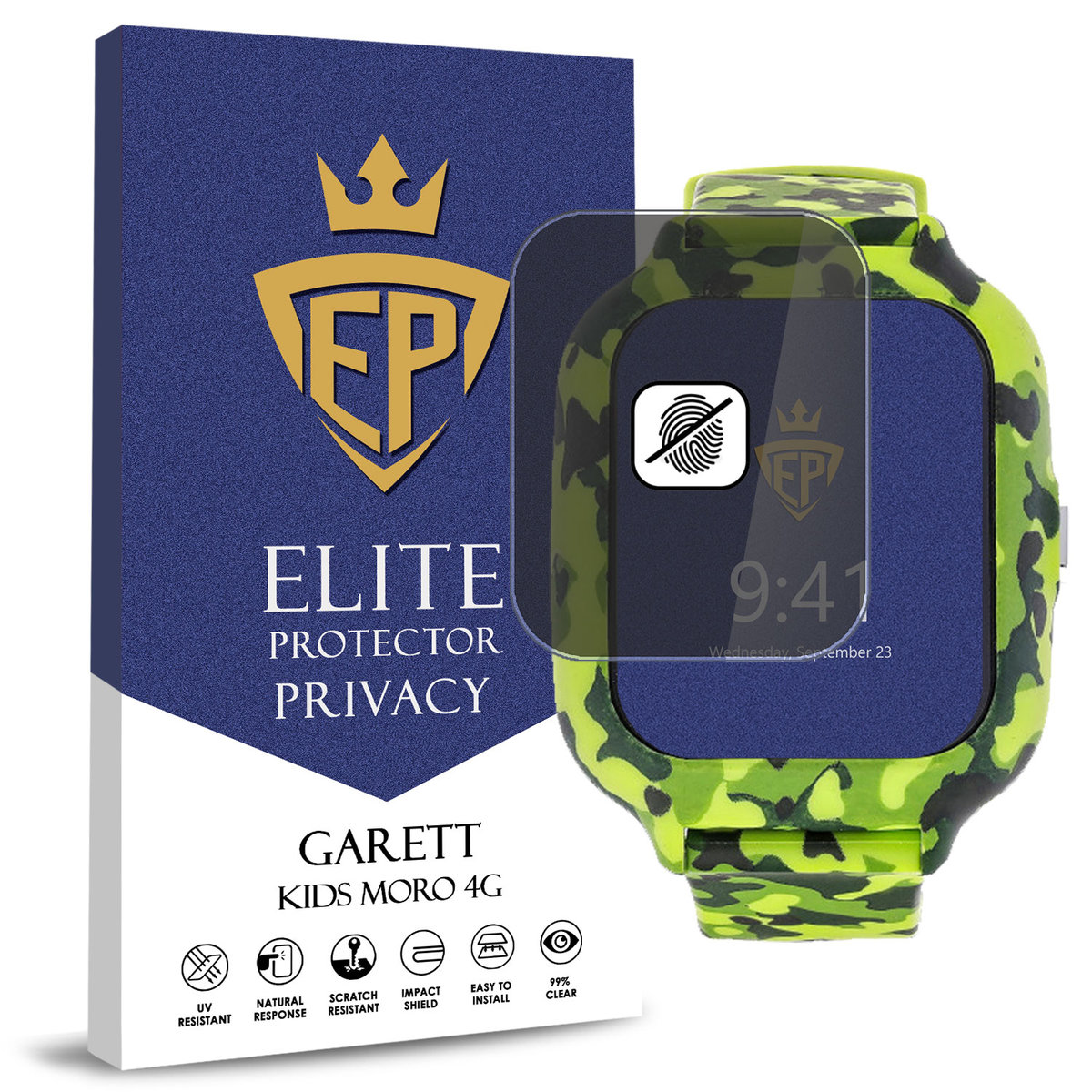 FOLIA 5D PRYWATYZUJĄCA SZKŁO ANTI-SPY DO GARETT KIDS MORO 4G CAŁY EKRAN