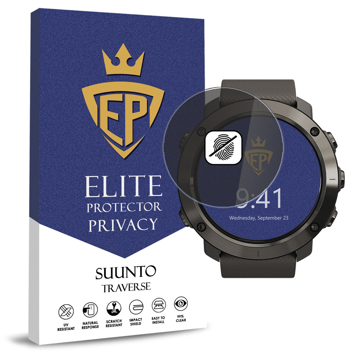 FOLIA 5D PRYWATYZUJĄCA SZKŁO ANTI-SPY DO SUUNTO TRAVERSE CAŁY EKRAN