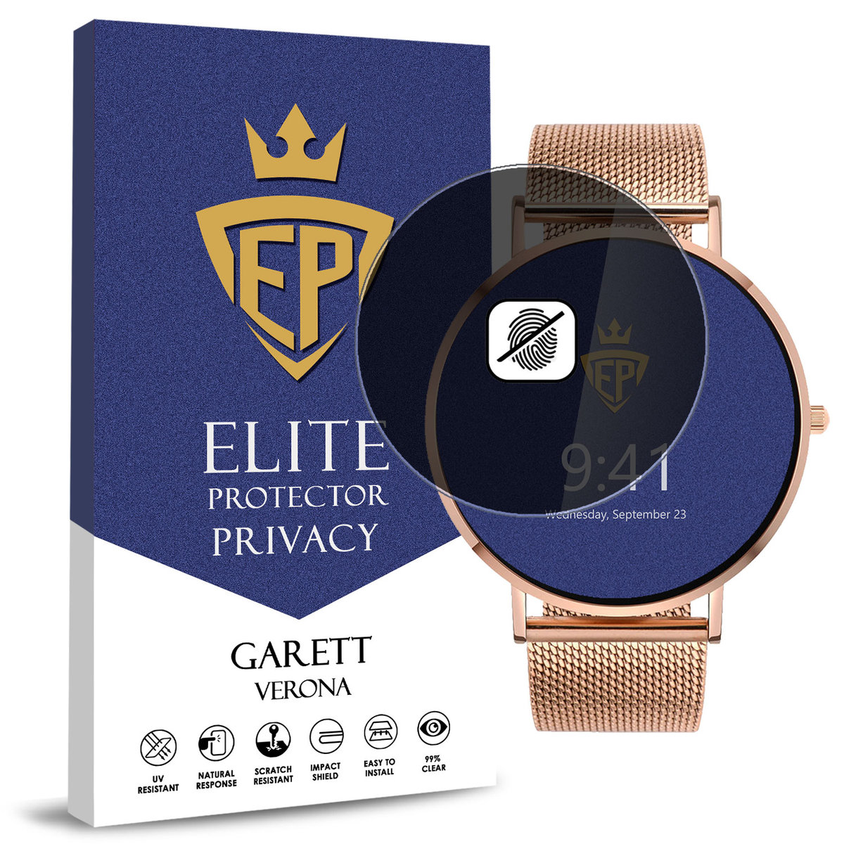 FOLIA 5D PRYWATYZUJĄCA SZKŁO ANTI-SPY DO GARETT VERONA CAŁY EKRAN