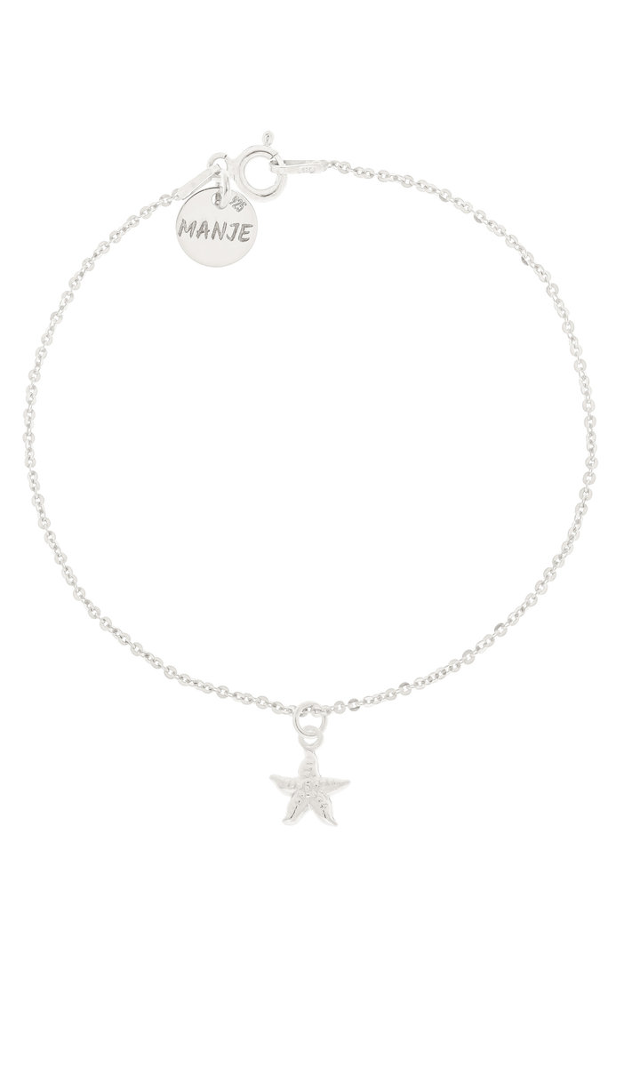 Srebrna bransoletka z rozgwiazdą