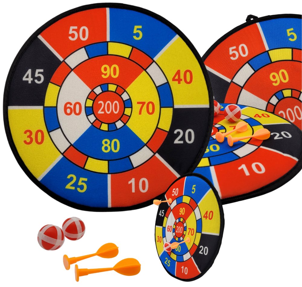 DART GRA na RZEPY Tarcza RZUTKI + PIŁECZKI