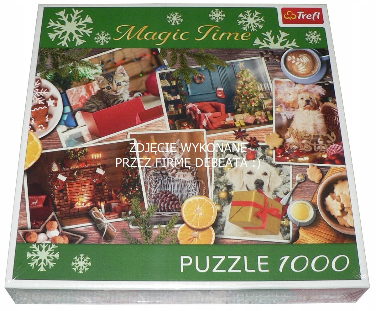 Puzzle TREFL 1000 - MAGIC TIME Świąteczne prezenty