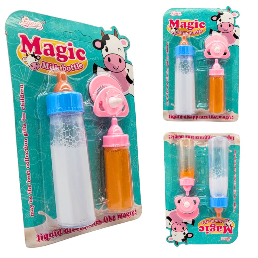 MAGICZNE BUTELKI zestaw MLEKO SOK MEGADIDI