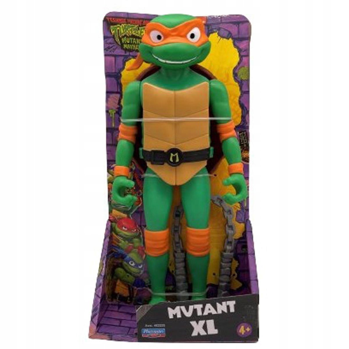 TURTLES WOJOWNICZE ŻÓŁWIE NINJA Michelangelo XL figurka