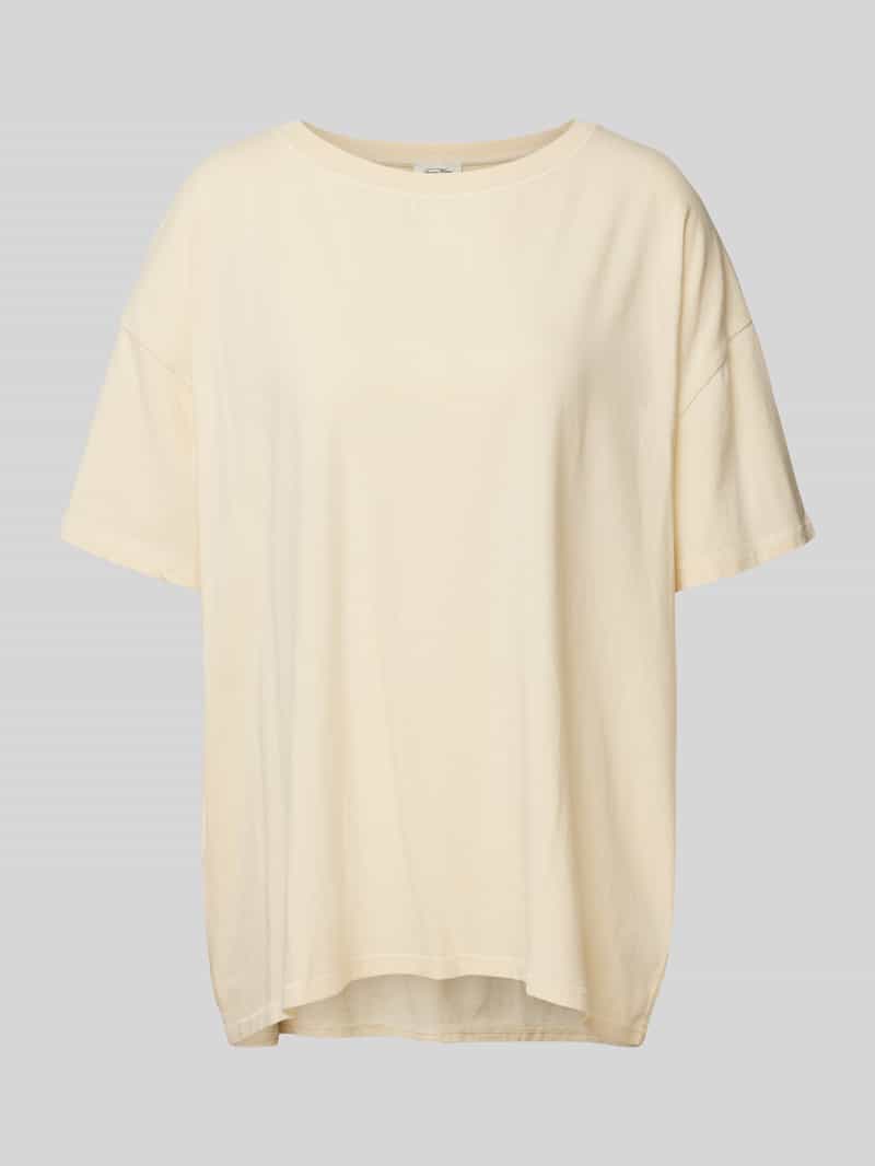 T-shirt z wyhaftowanym logo model ‘PYMAZ’