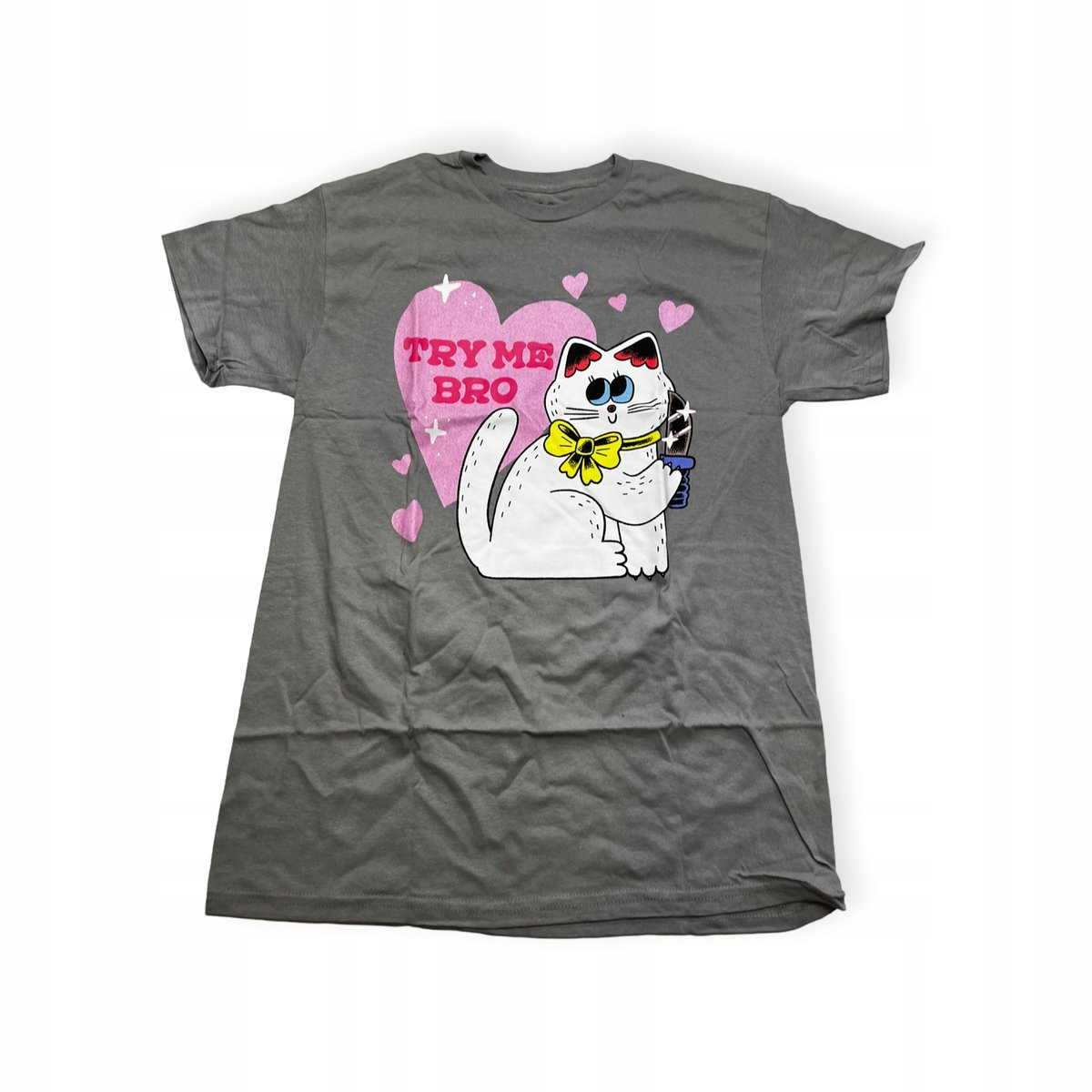 Koszulka T-shirt męski okrągły dekolt SPENCER'S nadruk M