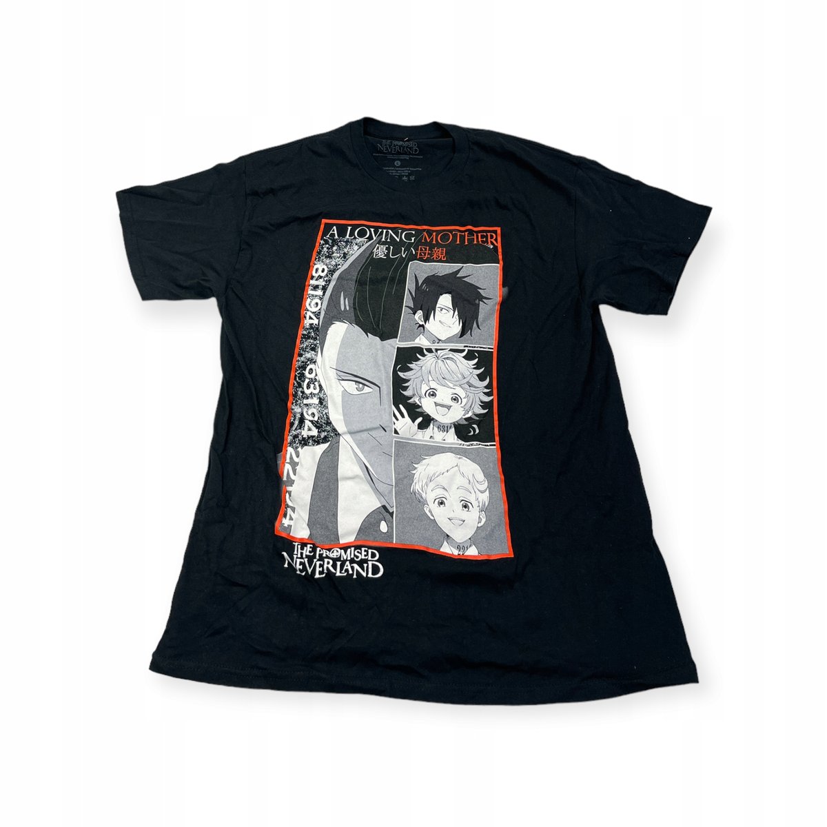 Koszulka T-shirt męski okrągły dekolt SPENCER'S THE PROMISED NEVERLAND L