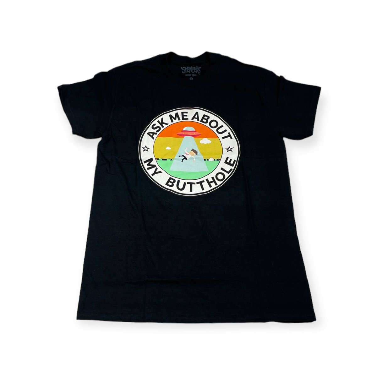 Koszulka T-shirt męski okrągły dekolt SPENCER'S SINCE 1947 XL