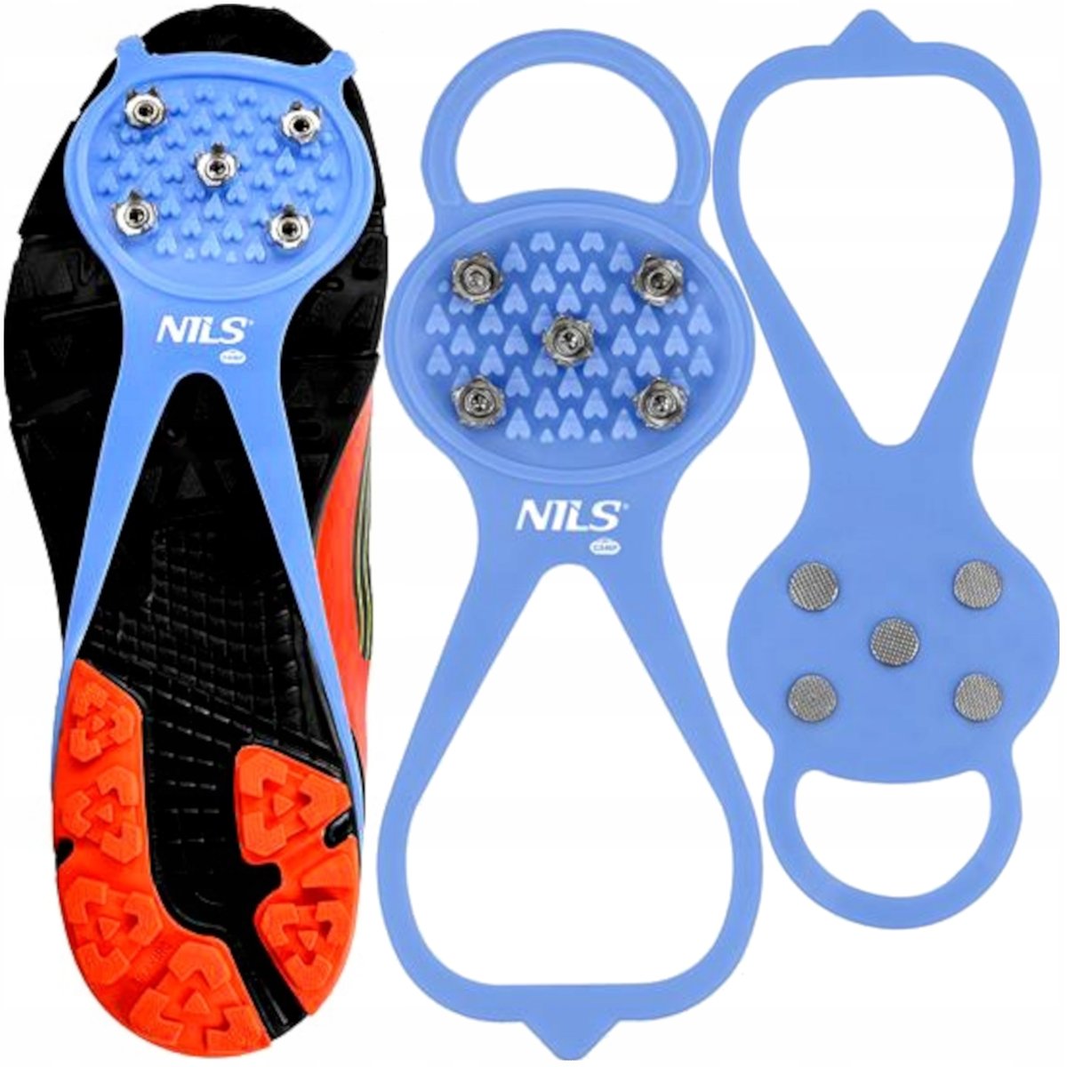 RACZKI RAKI NAKŁADKI NA BUTY NA ŚNIEG ANTYPOSLIZGOWE 36-44