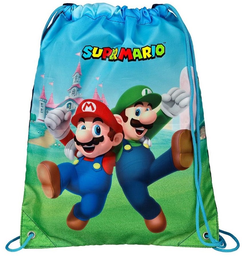 Worek Na Obuwie Plecak Na Sznurkach Super Mario