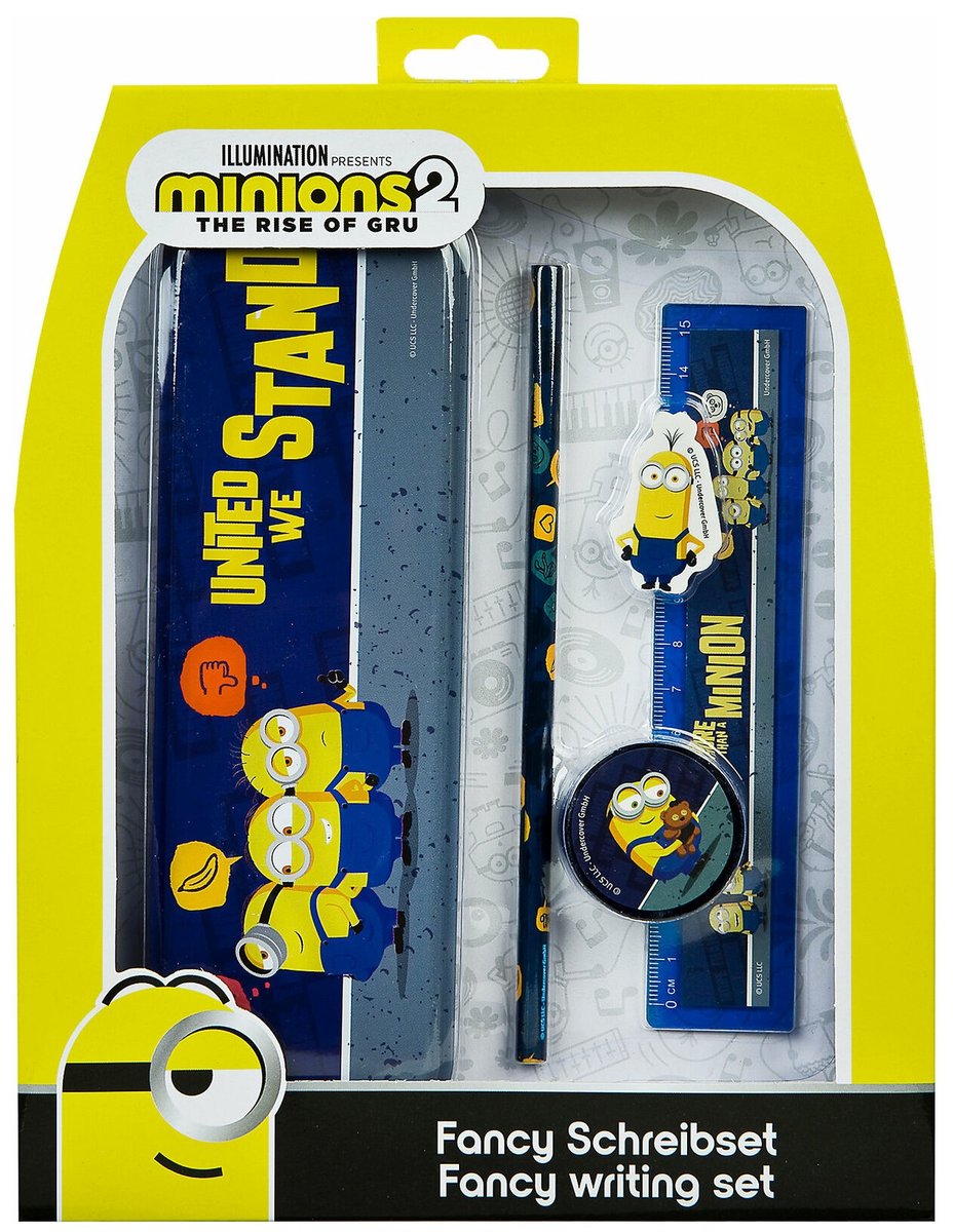 UNDERCOVER Zestaw Do Pisania 5 ELEM Minionki