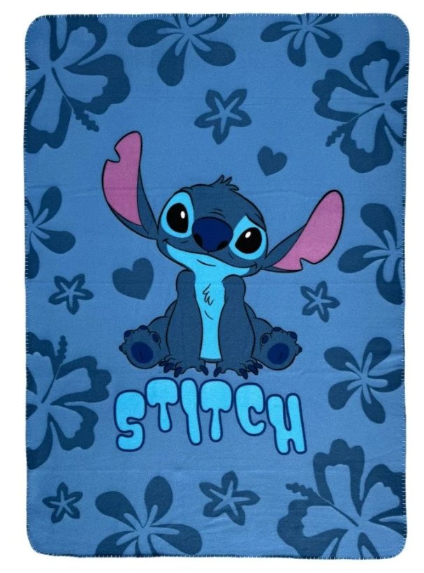 lilo & stitch koc polarowy 100x140cm