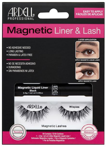 Ardell Magnetic Liner & Lash Wispies 1 szt Sztuczne rzęsy Black