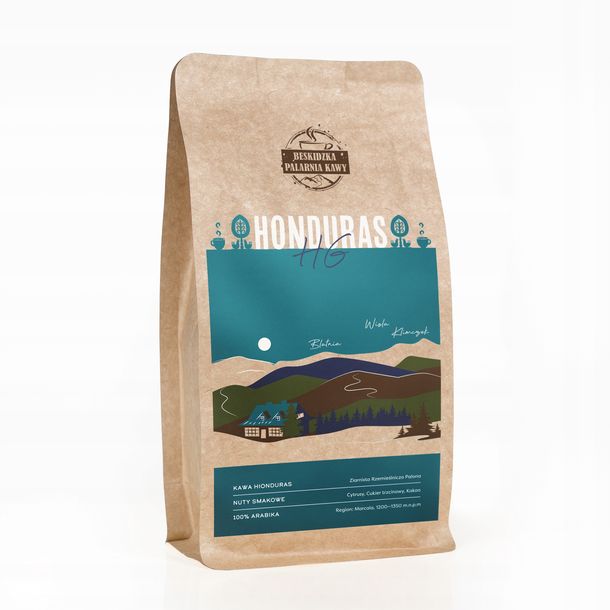 ŚWIEŻO PALONA KAWA MIELONA HONDURAS HG 250g 100% ARABICA SPECIALITY