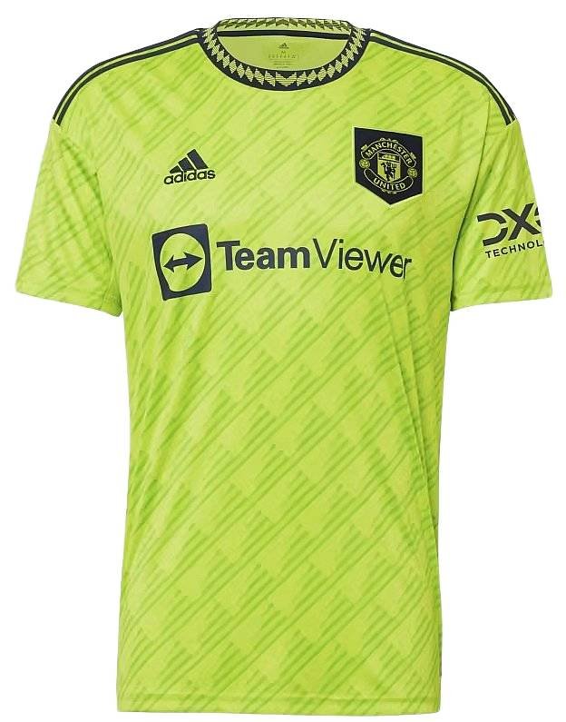Koszulka piłkarska adidas Manchester United 22/23 Third Jersey 4XL Zielona