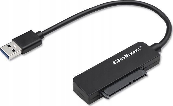 Qoltec Kabel adapter Qoltec SATA Przejściówka na dysk SSD HDD 2.5
