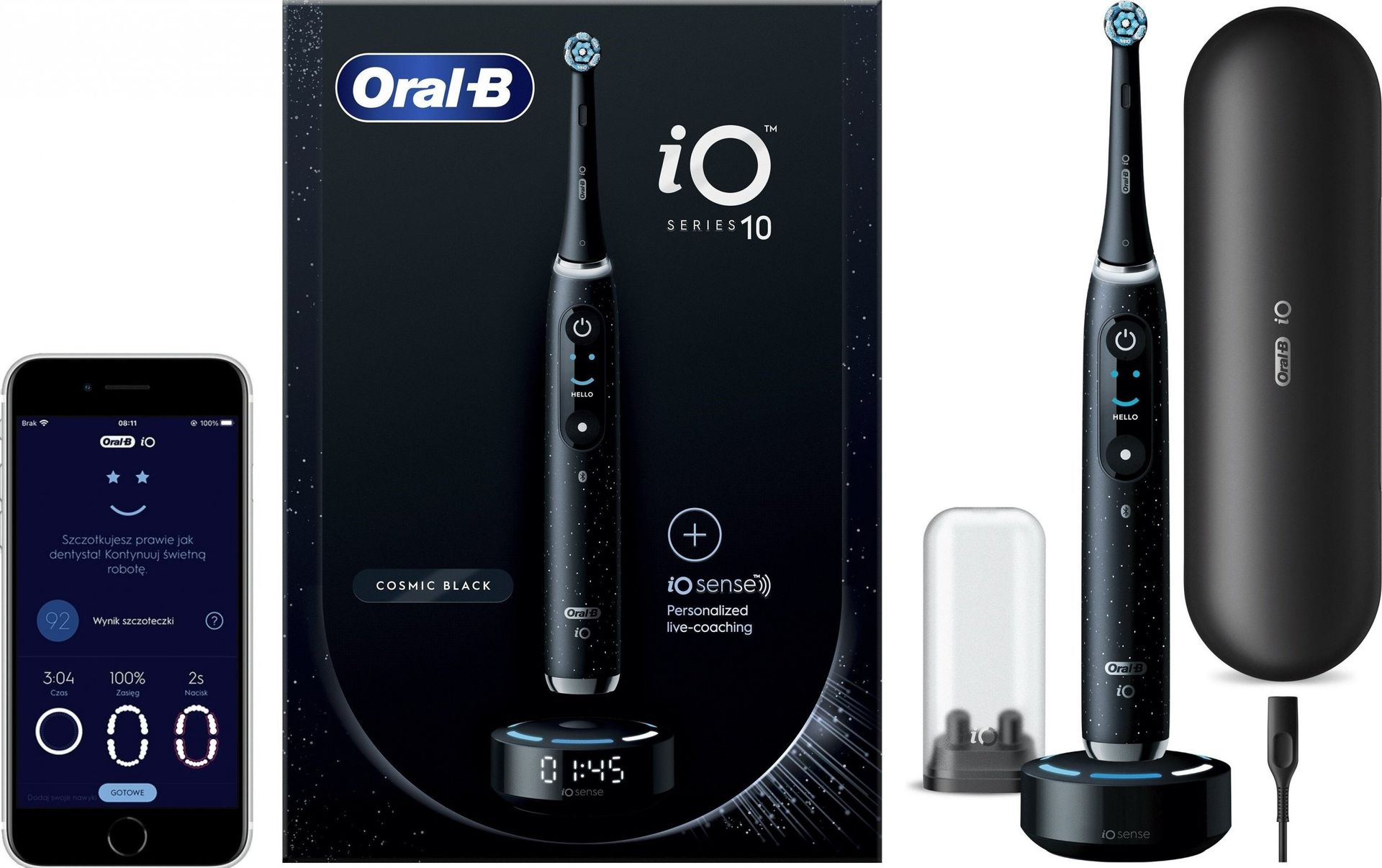 Oral-B iO 10 Black Onyx Luxe EditiOn Black Onyx