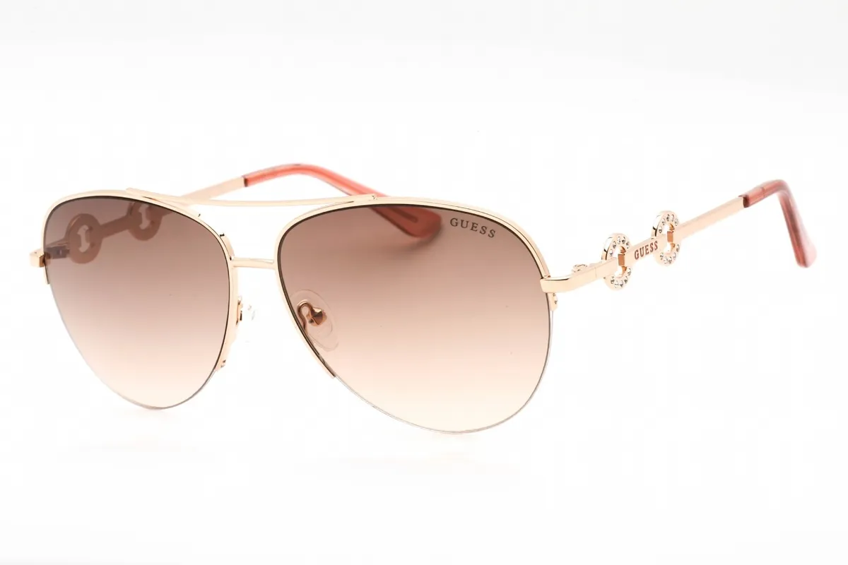 Okulary GUESS GF6171-28F. Okulary przeciwsłoneczne, Kolor różowy. Kobieta.