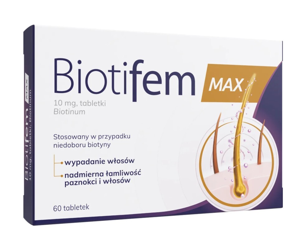 Biotifem MAX 10 mg, 60 tabletek